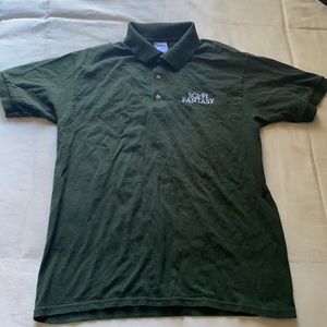 Sci-Fi Fantasy green polo size M